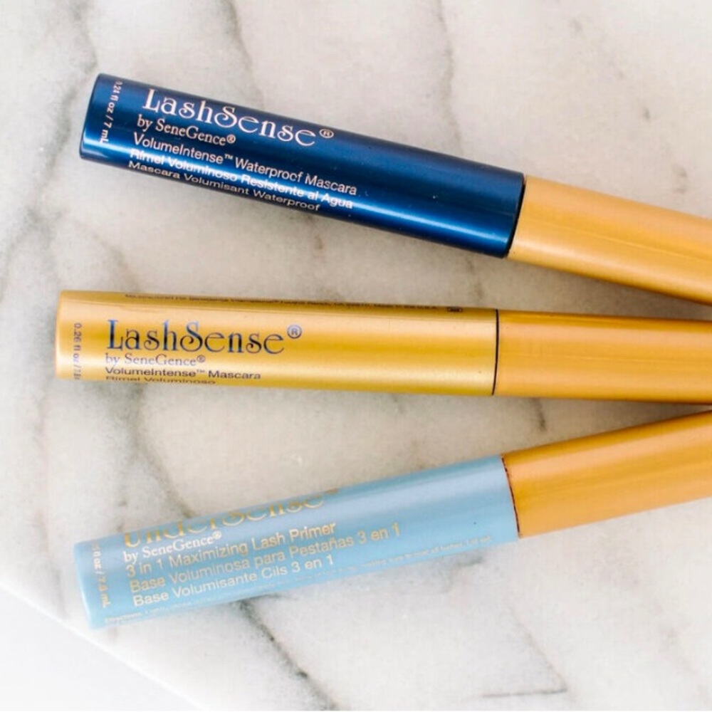Senegence Lash Primer, Mascara and Waterproof Mascara